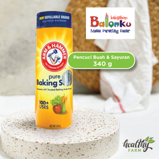 

Baking Soda / Soda Kue Arm and Hammer Shaker Pencuci Pembersih Buah dan Sayuran 340g