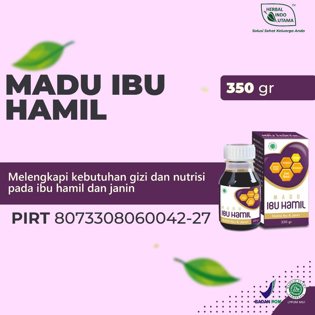

Madu Ibu Hamil Nutrisi ibu dan Bayi Herbal Berkah Jaya 350 ml
