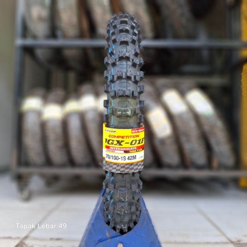 Ban DUNLOP DGX 01 70.100.19 Ring 19 Front Ban Offroad Motor Cross Enduro Trial Trail Terabas dll