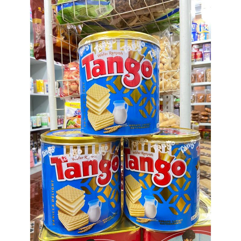 

Tango kaleng coklat/vanila 300gram exp 2026