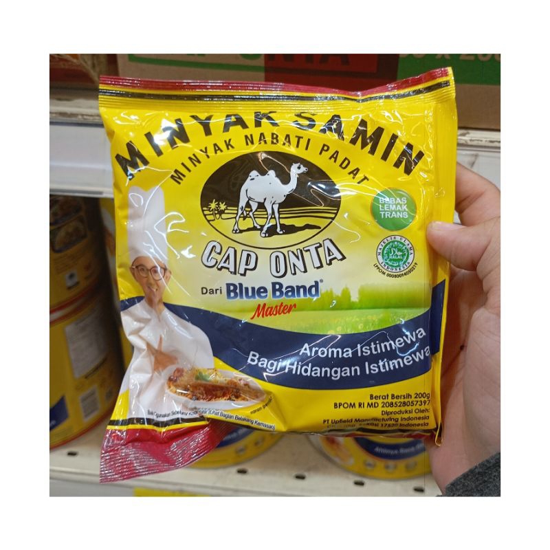 

MINYAK SAMIN CAP ONTA 200GR ISI 5 PCS MINYAK NABATI UNTUK MAKANAN