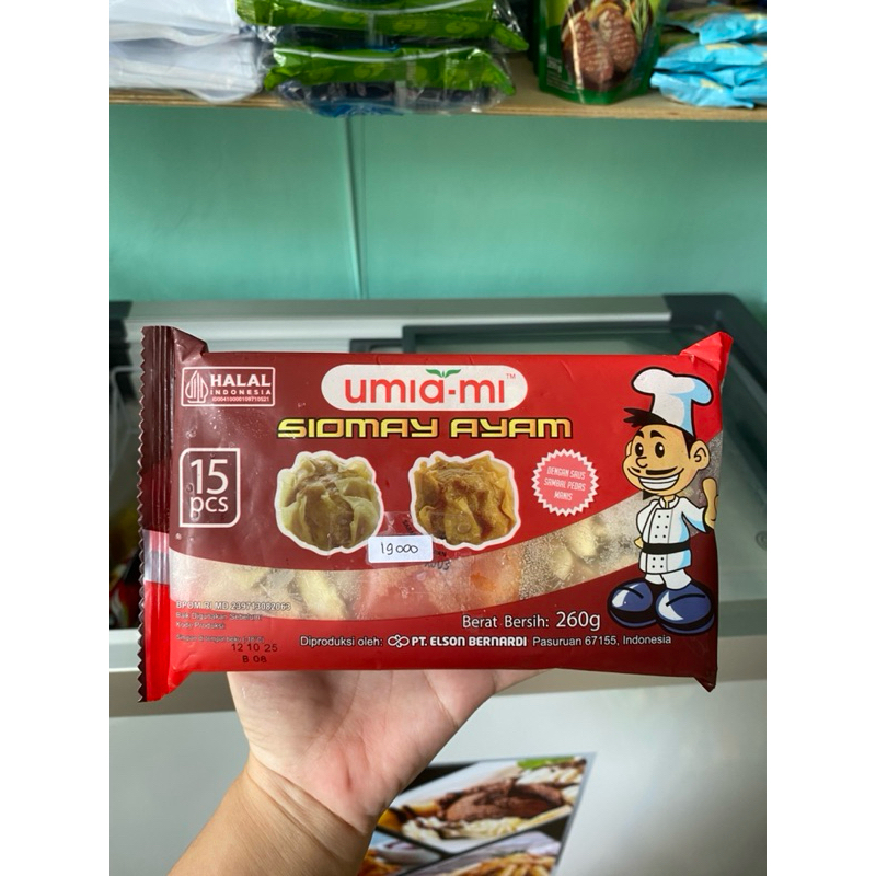 

Umia-Mi Siomay Ayam 15 Pcs berat 260gr