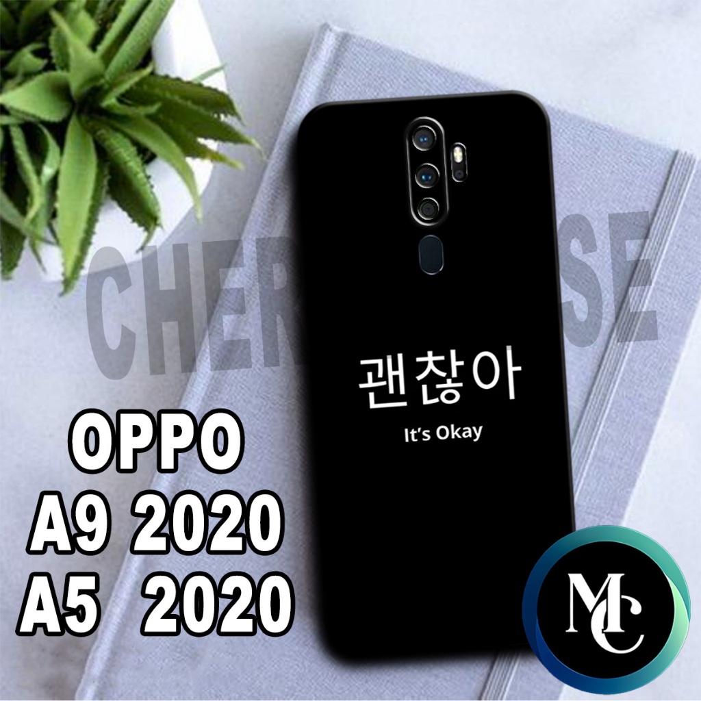 CC21/ Softcase karet lentur untuk OPPO A9 (2020) DAN A5 (2020)/Motif KALIGRAFI/case OPPO A9 (2020)/k