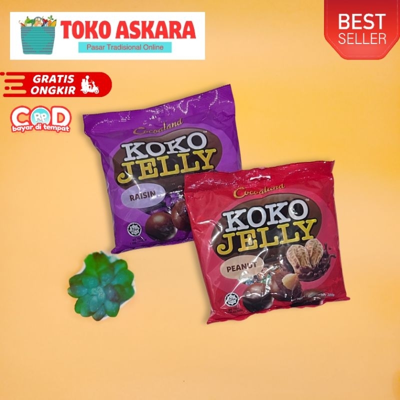 

Koko Jelly Isi Kacang/Kismis 320gr