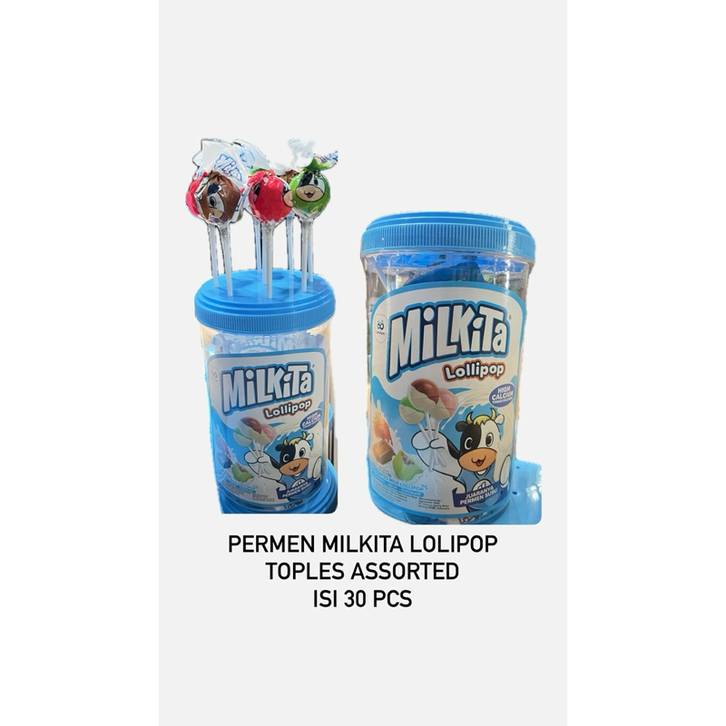 

PERMEN MILKITA TOPLES ASSORTED SPECIAL EDISION ISI 30