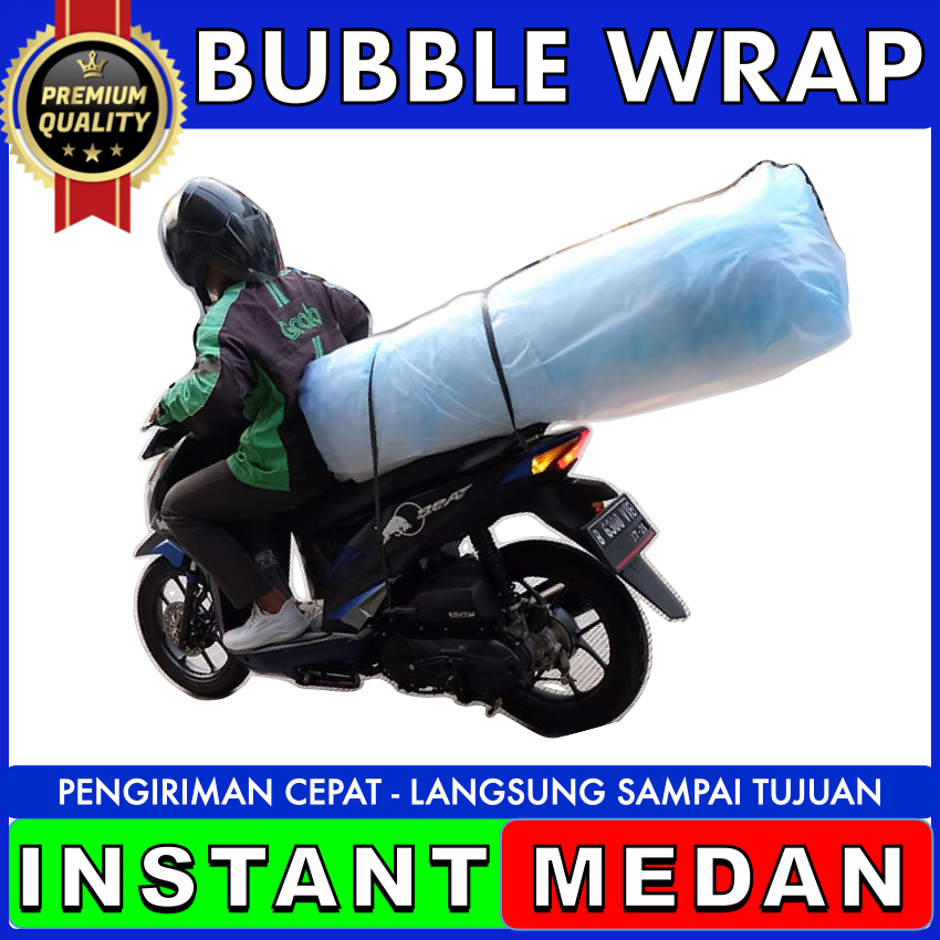 

Bubble Wrap MTAP 50 Meter 125cm warna Hitam 1 Gulung Nazwa beauty