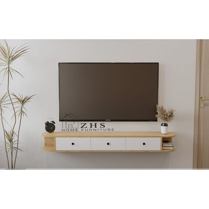Meja TV  gantung minimalis Rak TV gantung minimalis