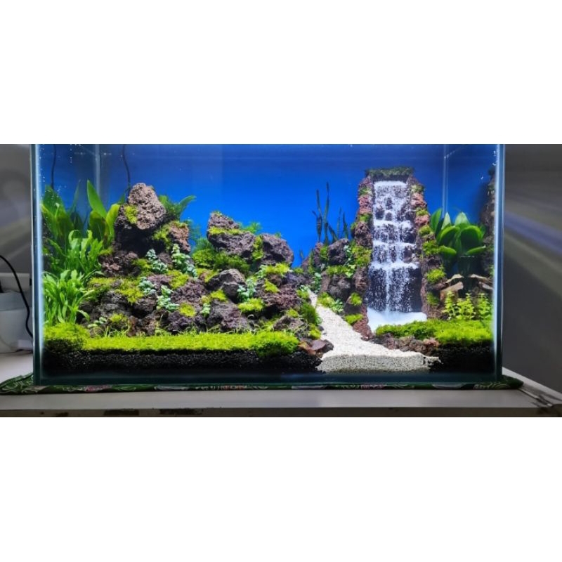 aquarium air terjun mini