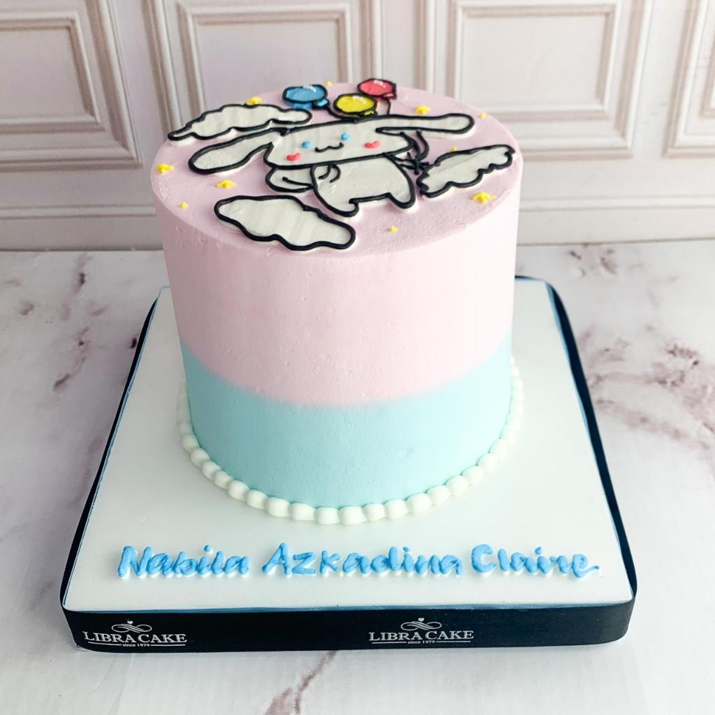

Kue Ulang Tahun/Birthday cake/Kue Ultah Tema Cinnamoroll/Kue Birthday jakarta/ Kue cinnamoroll
