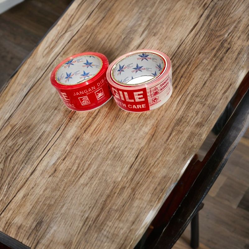 

Lakban Fragile MerahPutih 45mm x 80 Y