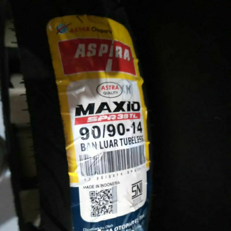 Astra Aspira MAXIO SPR-38TL Ban Luar Tubelless