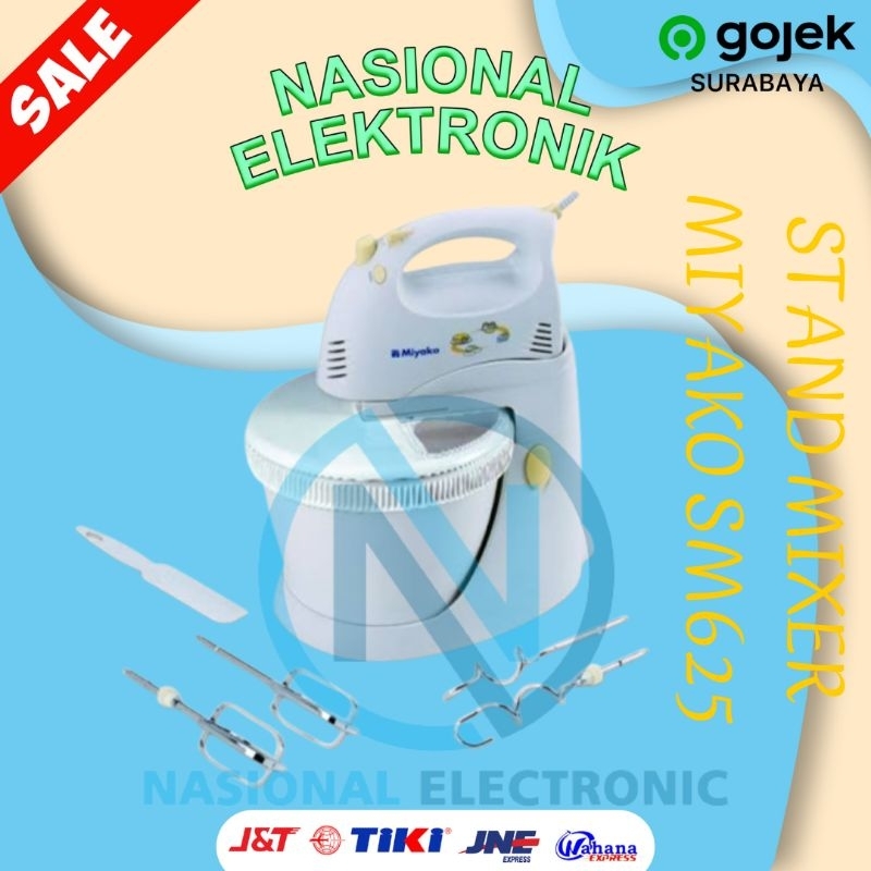 mixer com miyako sm625/MIXER COM MIYAKO SM-625/MIXER COM MIYAKO SM 625 MIXER MANGKOK SM-625