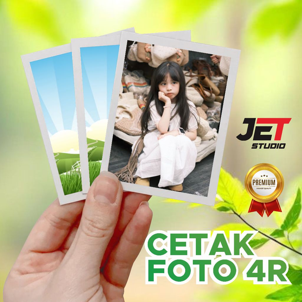 Cetak Foto 4R | Custom Sesuai Keinginanmu di Jet Studio
