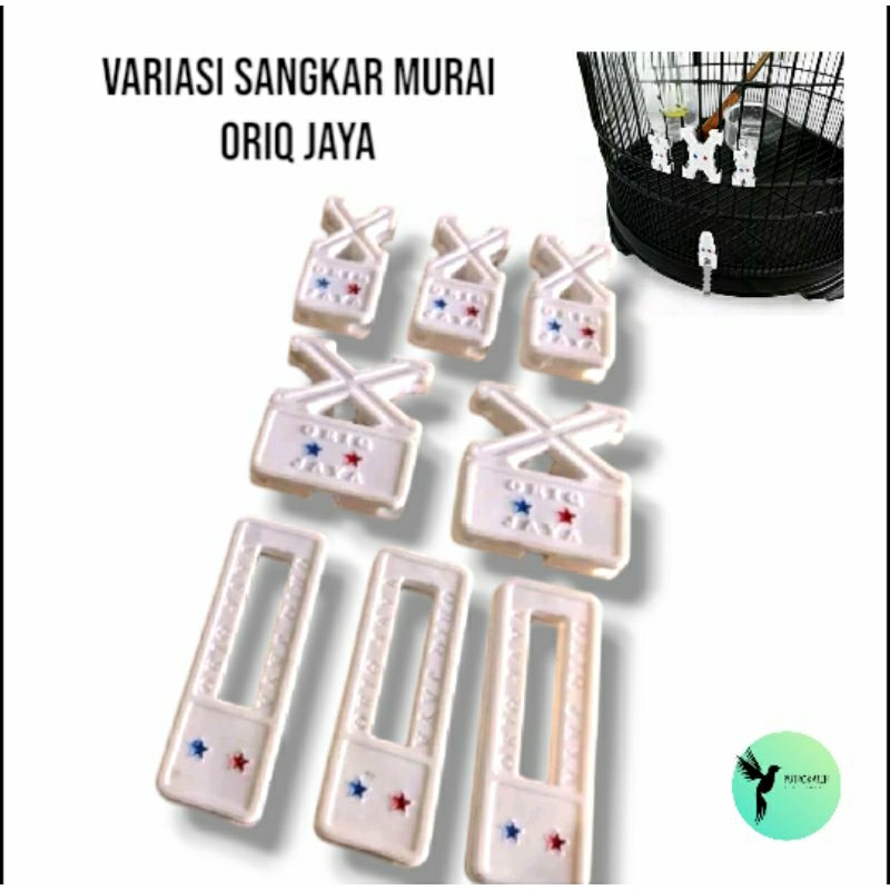 Aksesoris Variasi Sangkar Murai Oriq Jaya Plastik stoper sangkar murai