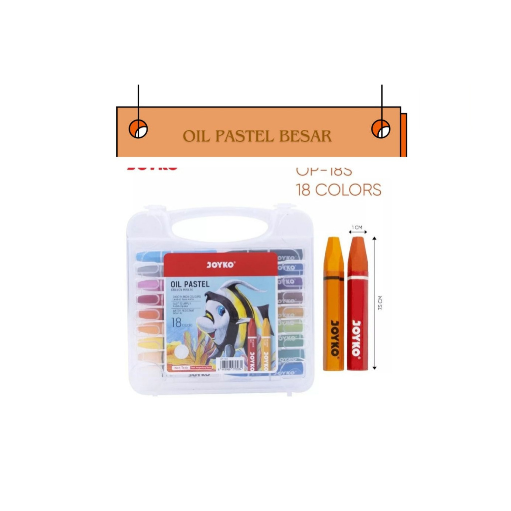 

Crayon Joyko Oil Pastel Besar