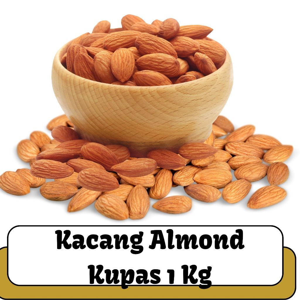 

OLEH OLEH HAJI DAN UMROH 1KG KACANG ALMOND KUPAS DIPANGGANG TIDAK DIGORENG I KACANG ALMOND SUSU I KACANG ALMOND ORIGINAL SUDAH MATANG