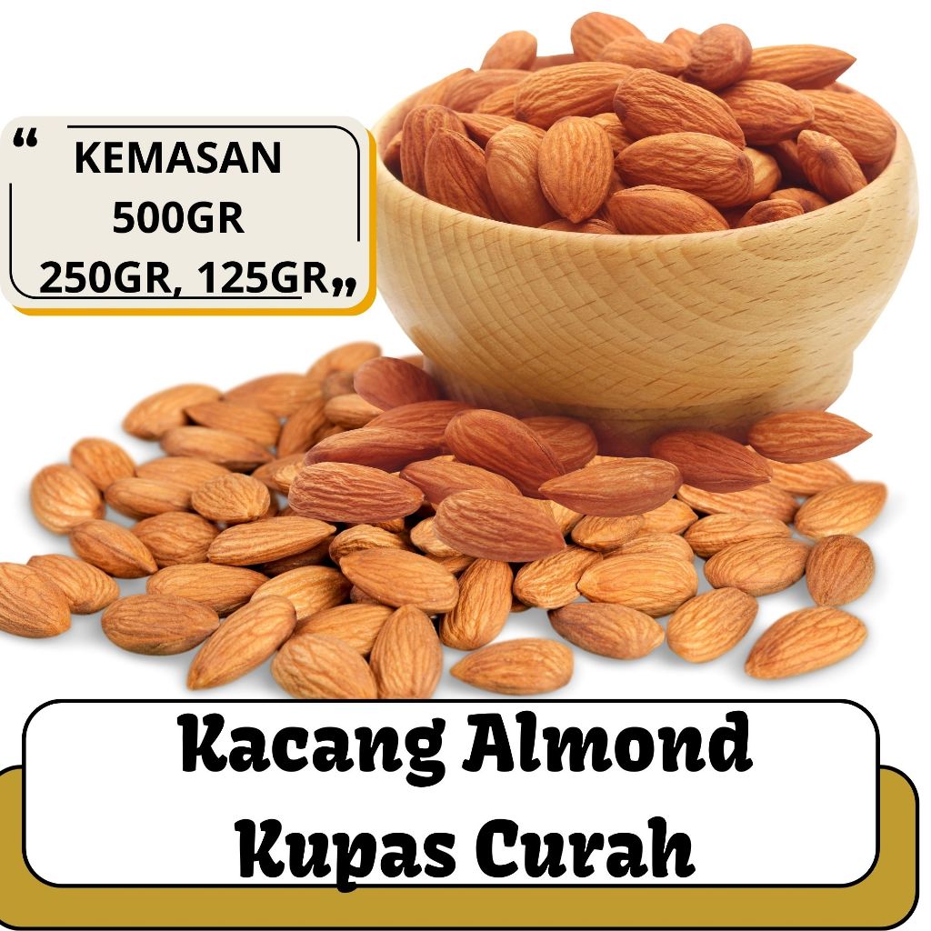 

OLEH OLEH HAJI DAN UMROH KACANG ALMOND KUPAS OLEH OLEH HAJI DAN UMROH I ALMOND SUSU BAIK UNTUK KESEHATAN I KACANG ALMOND PANGGANG I UNTUK ASI IBU BOOSTER I RASA ORIGINAL ALMOND SUSU