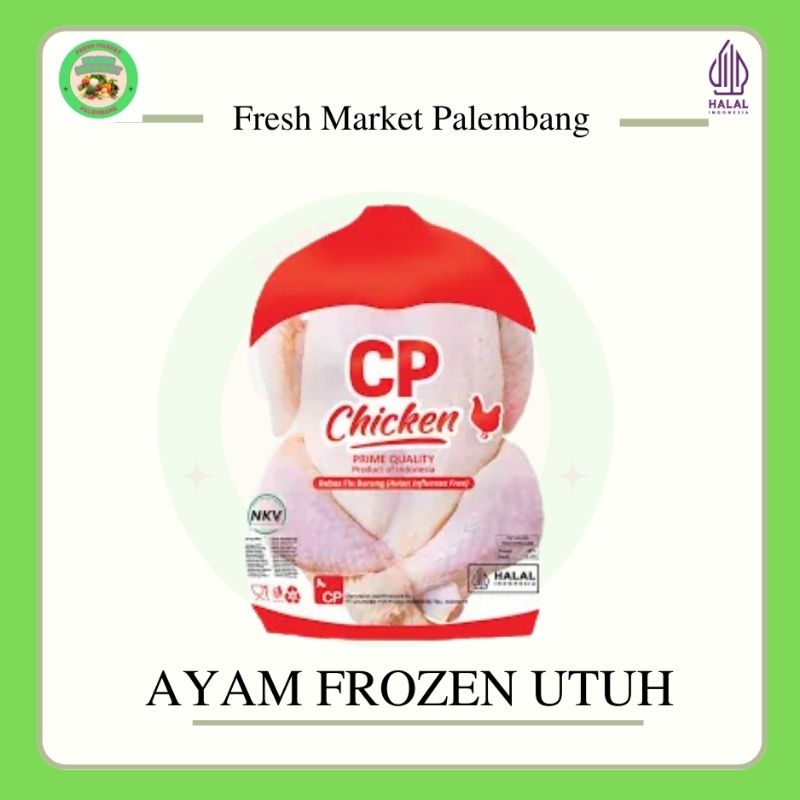 

Ayam Potong Frozen Utuh Ukuran 0.9-1kg -Fresh Market Palembang-