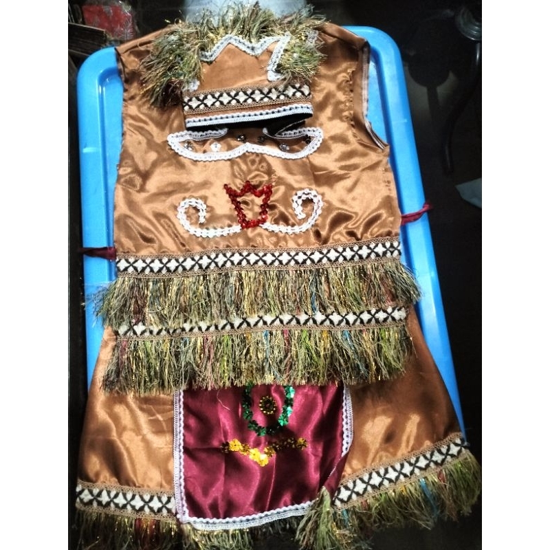 Pakain adat anak papua/fashion papua/kostum papua/pakaian adat papua