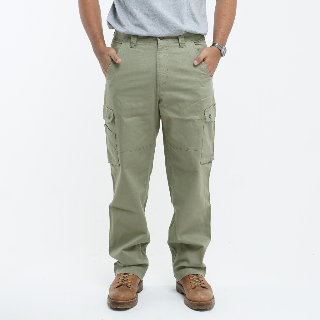 Celana MGEE Original - Celana Cargo Panjang Original MGEE Greg CKPS 025 Olive