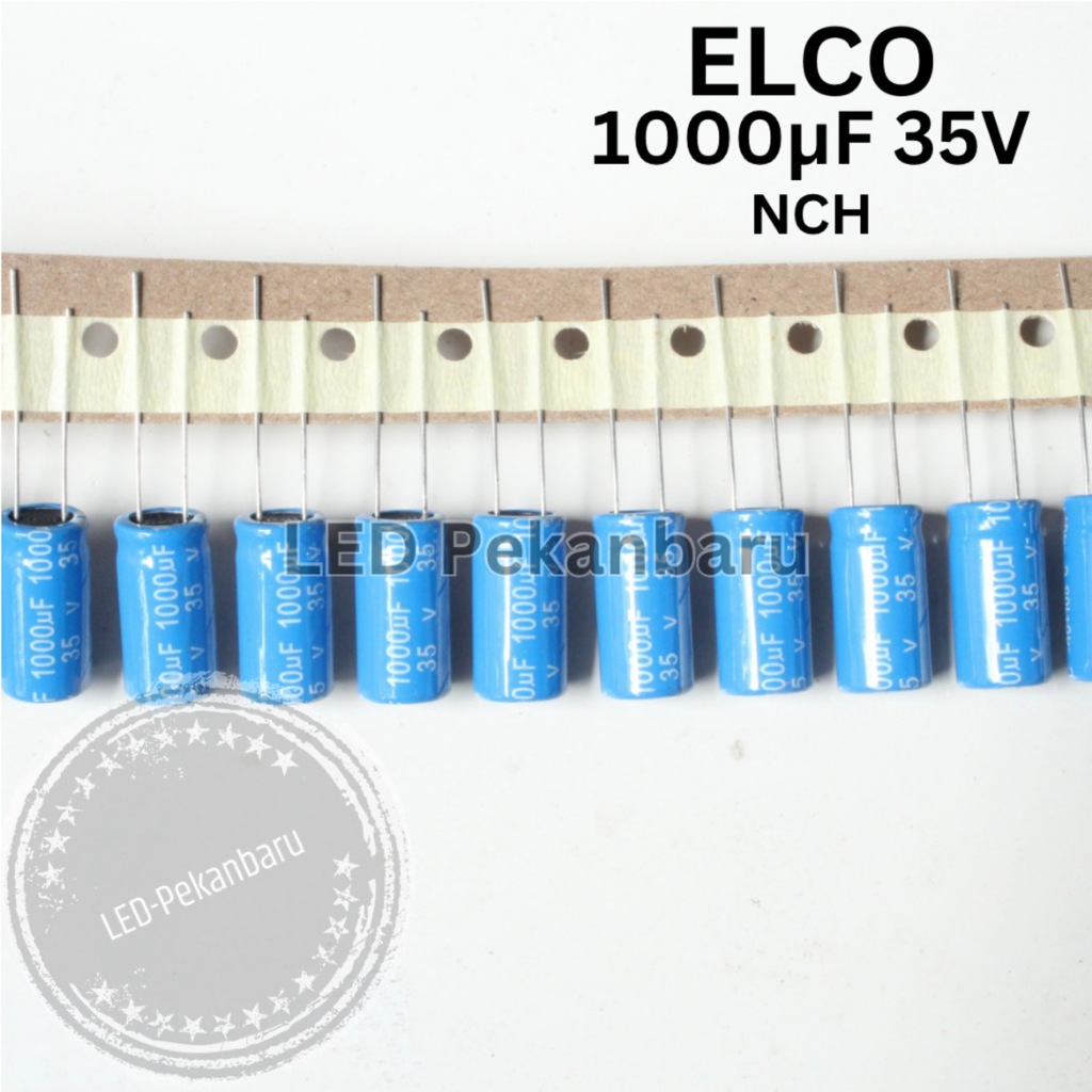 ELCO 1000UF 35V 1000 UF 35 VOLT CAPASITOR