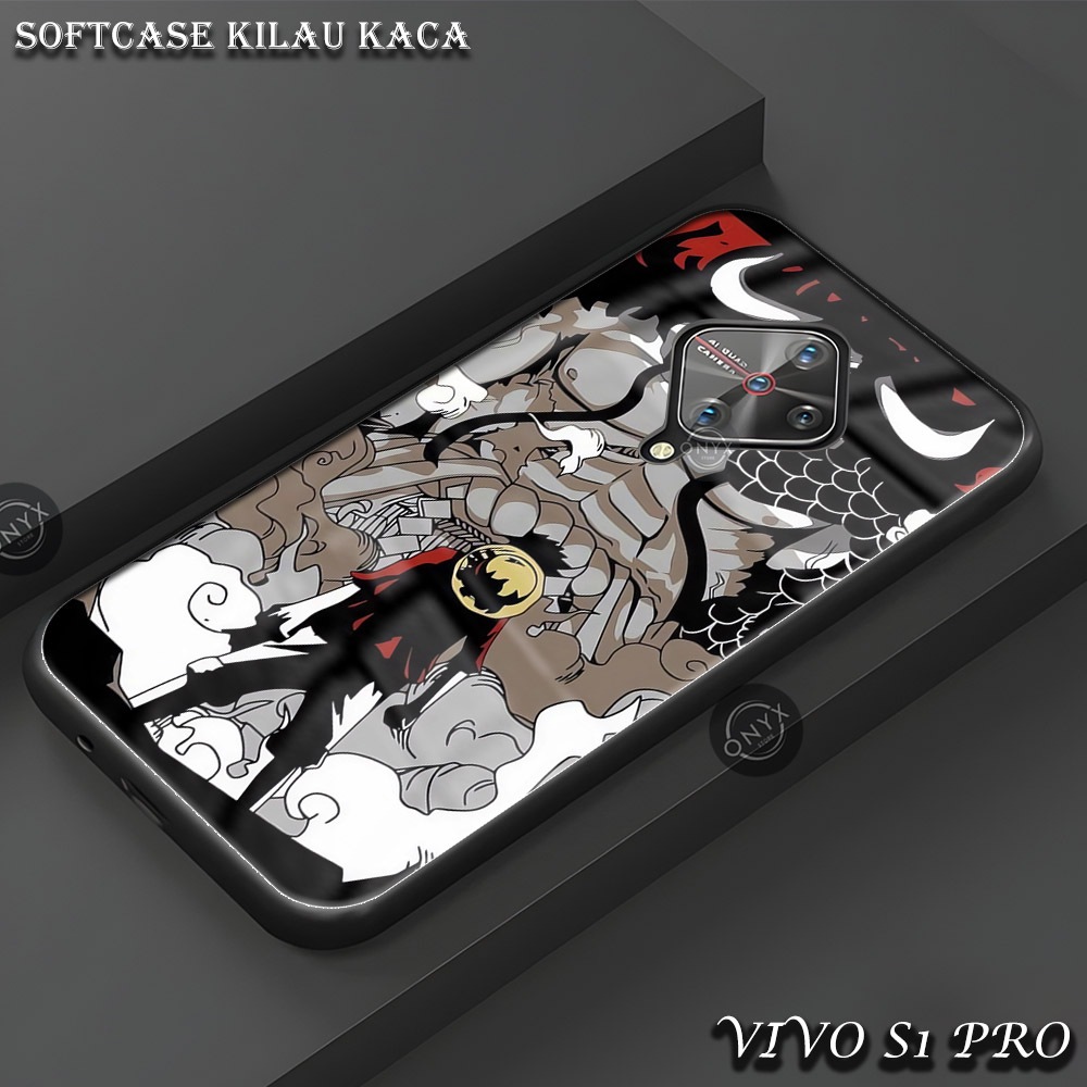[AA17] Softcase Kaca Glossy Kilau | VIVO S1 PRO | Motif One Piece | Kesing Murah Keren Lucu Aestheti