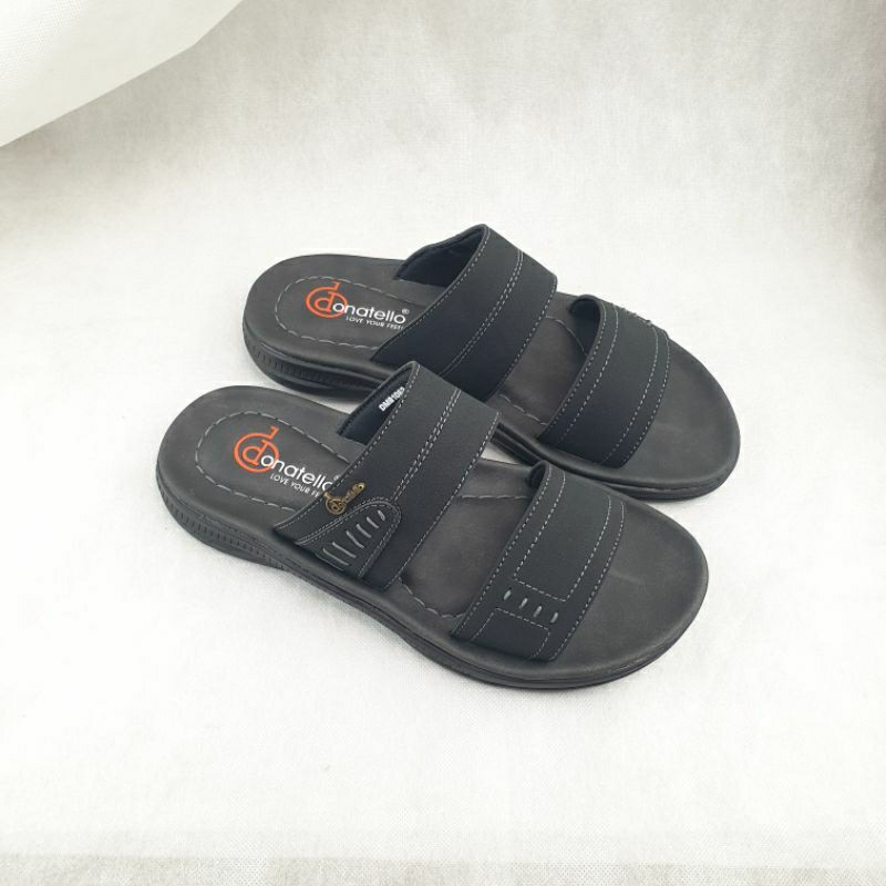 ISM - Sandal Slide Flat Pria Donatello/DM.81062 - Sandal Simple Pria