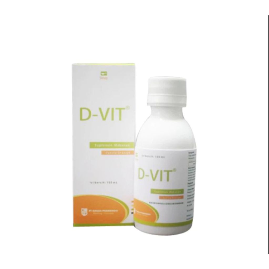 

D-VIT Sirup , D-Vit Sirup Anak , D-Vit Syrup Bayi , D-Vit 100ml , D-vit suplemen Cair Anak