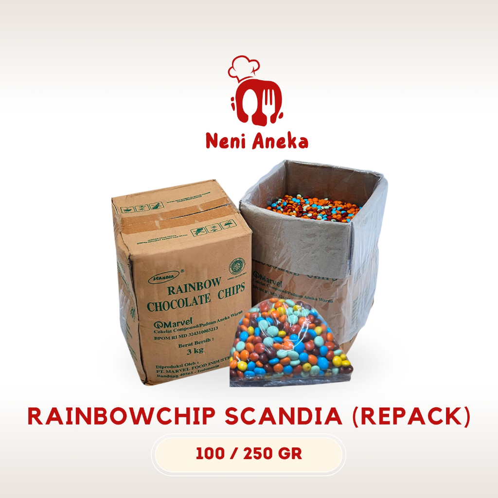 

Rainbow Chips Scandia - 100 / 250gr