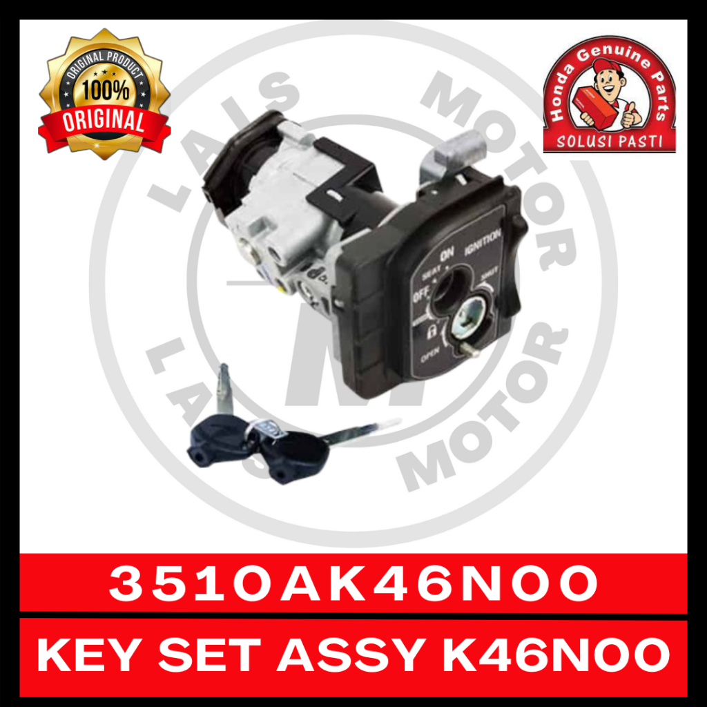 Kunci Kontak K46N00 Vario 110 FI 3510AK46N00 ORI AHM