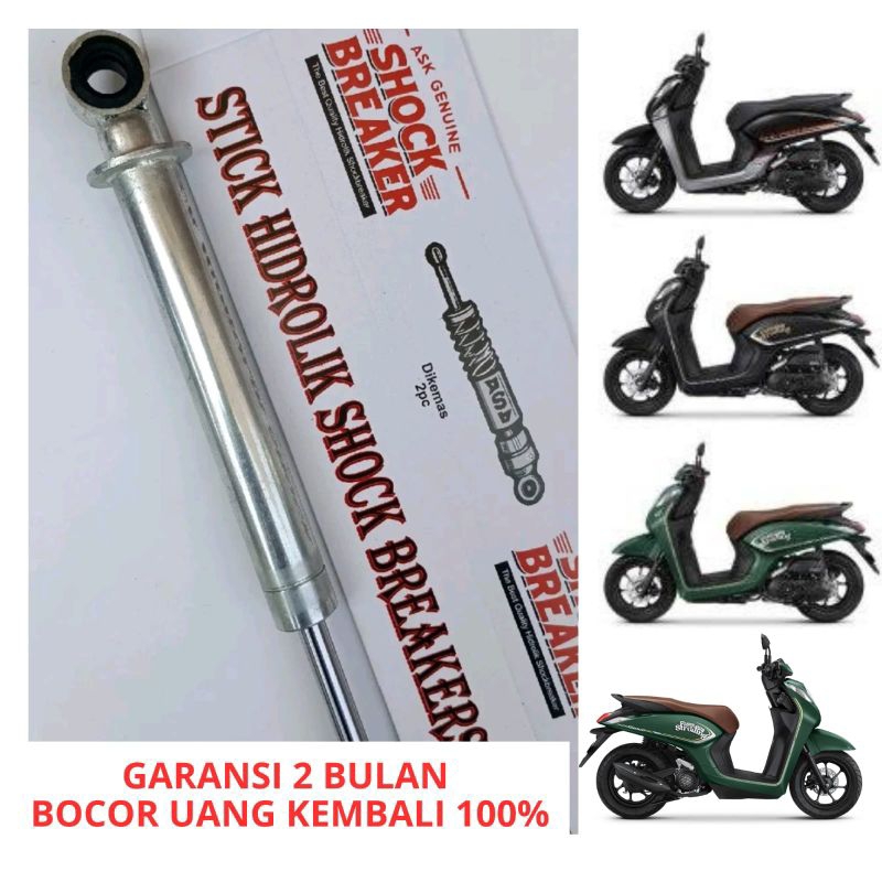 AS HIDROLIS SHOCK SHOK SKOK BELAKANG [ ANC ] MOTOR SEPEDA MOTOR GENIO Hidrolis shockbreaker genio or