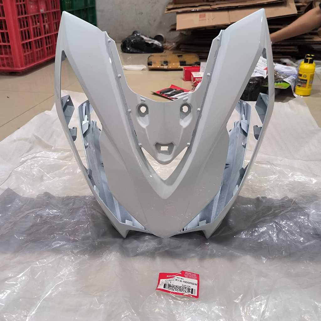 COVER TAMENG LAMPU DEPAN PUTIH MUTIARA 64301-K1A-N00RSW