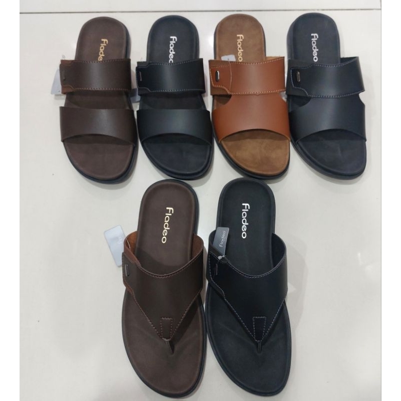 Sandal slipper pria merk FLADEO