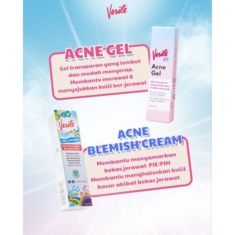Verile Acne Gel | Blemish | Facial Wash