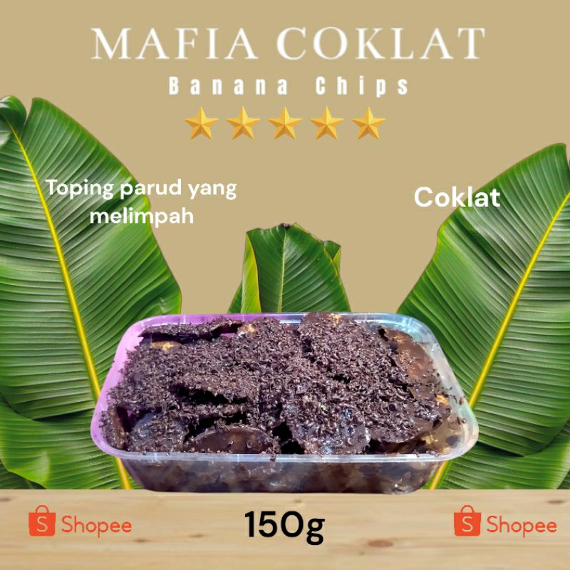 

KERIPIK PISANG COKLAT LUMER / KERIPIK PISANG LUMER 150gr