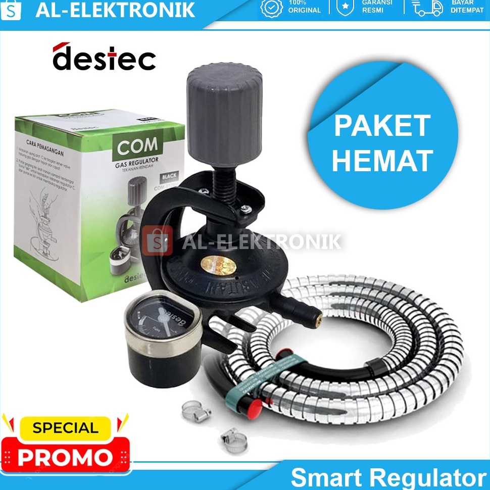 Baru Destec Regulator Gas Regulator Kompor Gas  Selang Gas  Selang Regulator Kompor Gas Selang Regul