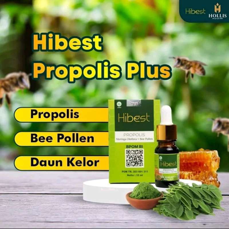 Hibest Propolis Plus Alami 100 ORIGINAL
