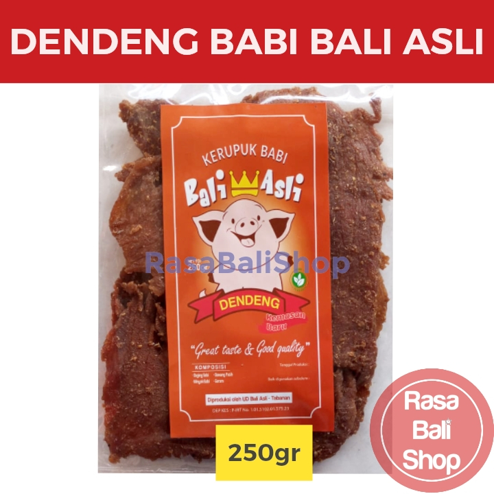 

Dendeng Babi Bali Asli, Dendeng Babi Bali, Dendeng Babi Mentah