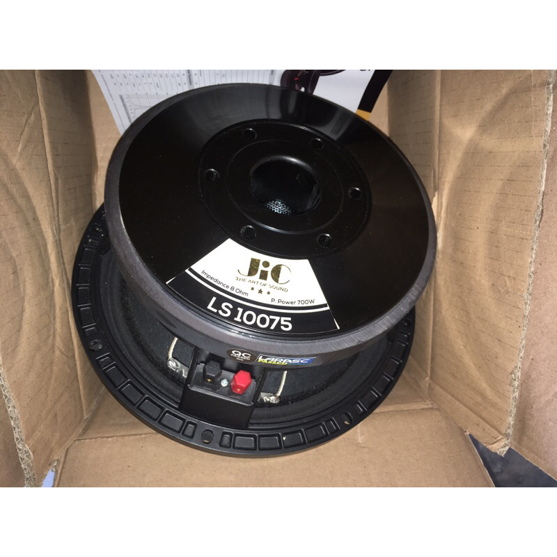 Speaker JIC LS 10075 voice coil 3”