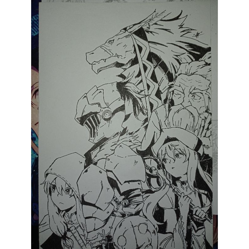 

Sketsa Anime Goblin Slayer A5