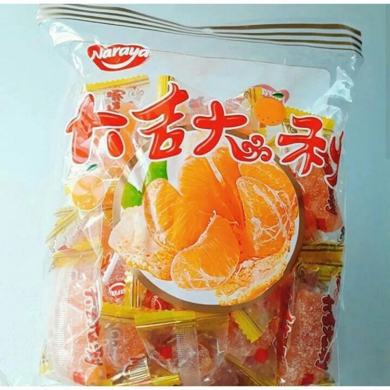 

Naraya jelly kurma jelly jeruk mandarin halal 500g