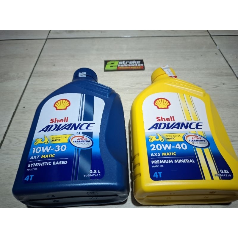 oli shell ADVANCE matic 800.ml original