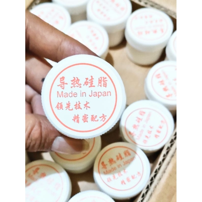Pasta Pendingin Transistor SILICON GRASE JAPAN 50gr