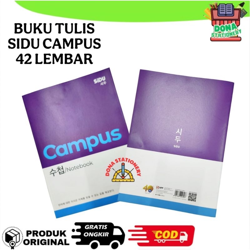 

H7Y ( PACK ) BUKU SIDU CAMPUS 42 LEMBAR BUKU TULIS SIDU BUKU TULIS MURAH