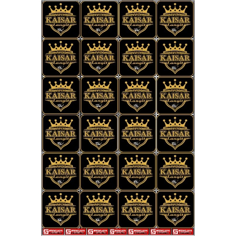 

24 PCS STIKER CCTV BAHAN ANTI AIR 1 LEMBAR UKURAN 30X45