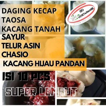

Bakpao Vegetarian 1 Kotak isi 10 pcs