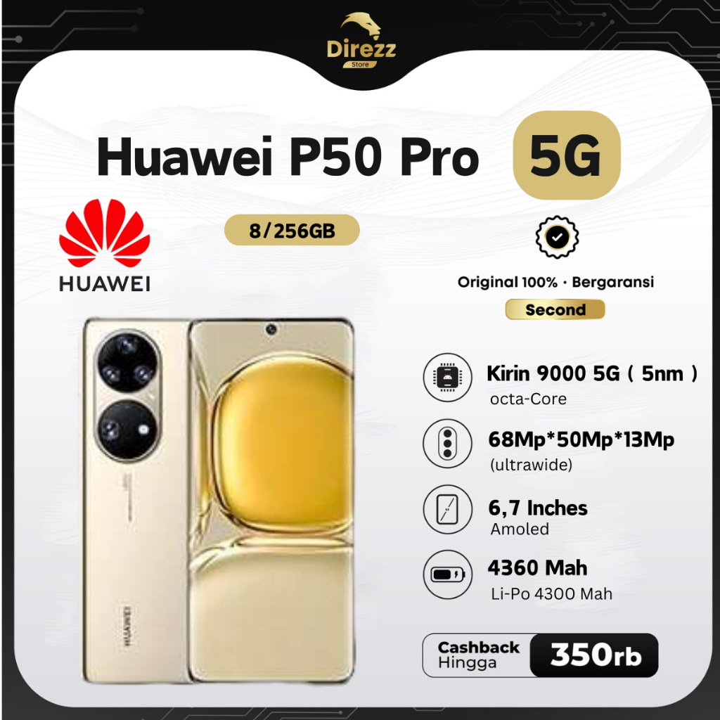 Huawei P50 Pro 8/256GB 5G SECOND