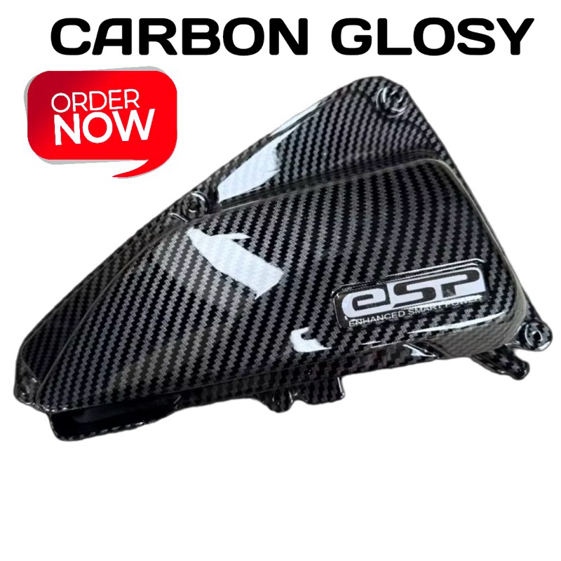 TUTUP FILTER BEAT DELUX CARBON FILTER SCOOPY NEW CARBON THAILOK◾️tutup filter hawa beat Scoopy Genio