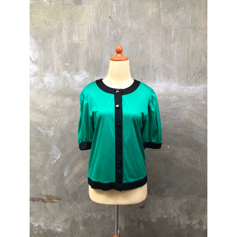 Vintage YSL Yves Saint Laurent Button Up Tshirt