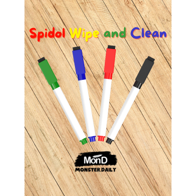 

Sepidol Warna Warni Wipe And Clean - Spidol Worksheet Anak (Satuan)